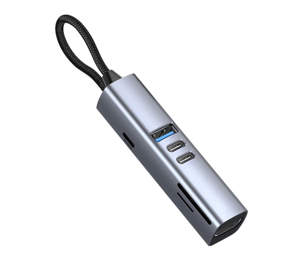 Mobile Origin 7in1 MultiHub HB2 3xUSB-C USB-A HDMI TF/SD Cards USB-C Cable - 1537887 - zdjęcie 3